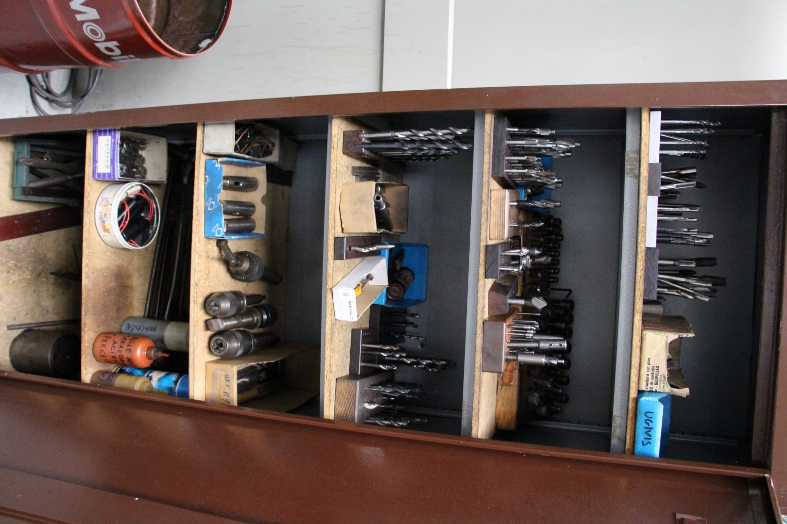 Cabinet with tools