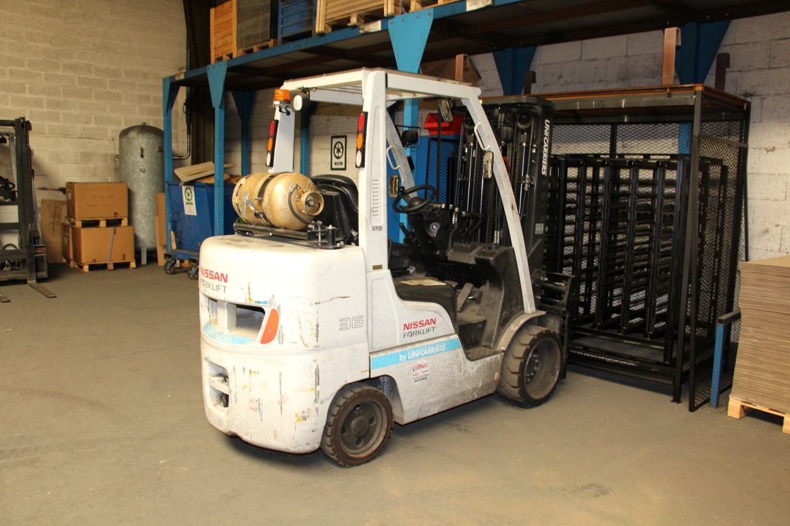 GAS forklift truck