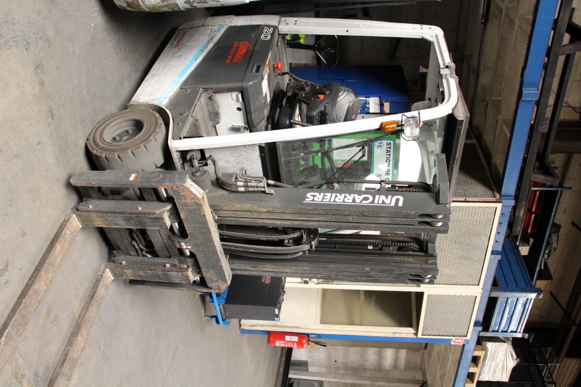 Electrical forklift truck