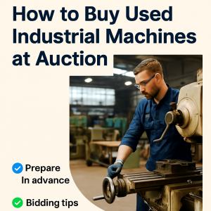 🛠️ How to Buy Used Industrial Machines at Auction